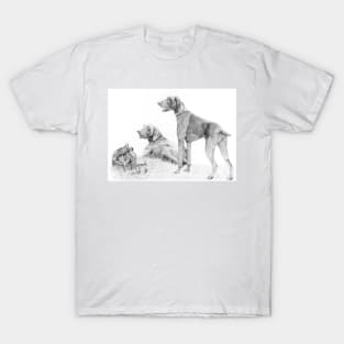 German shorthair pointer - Ready to go T-Shirt